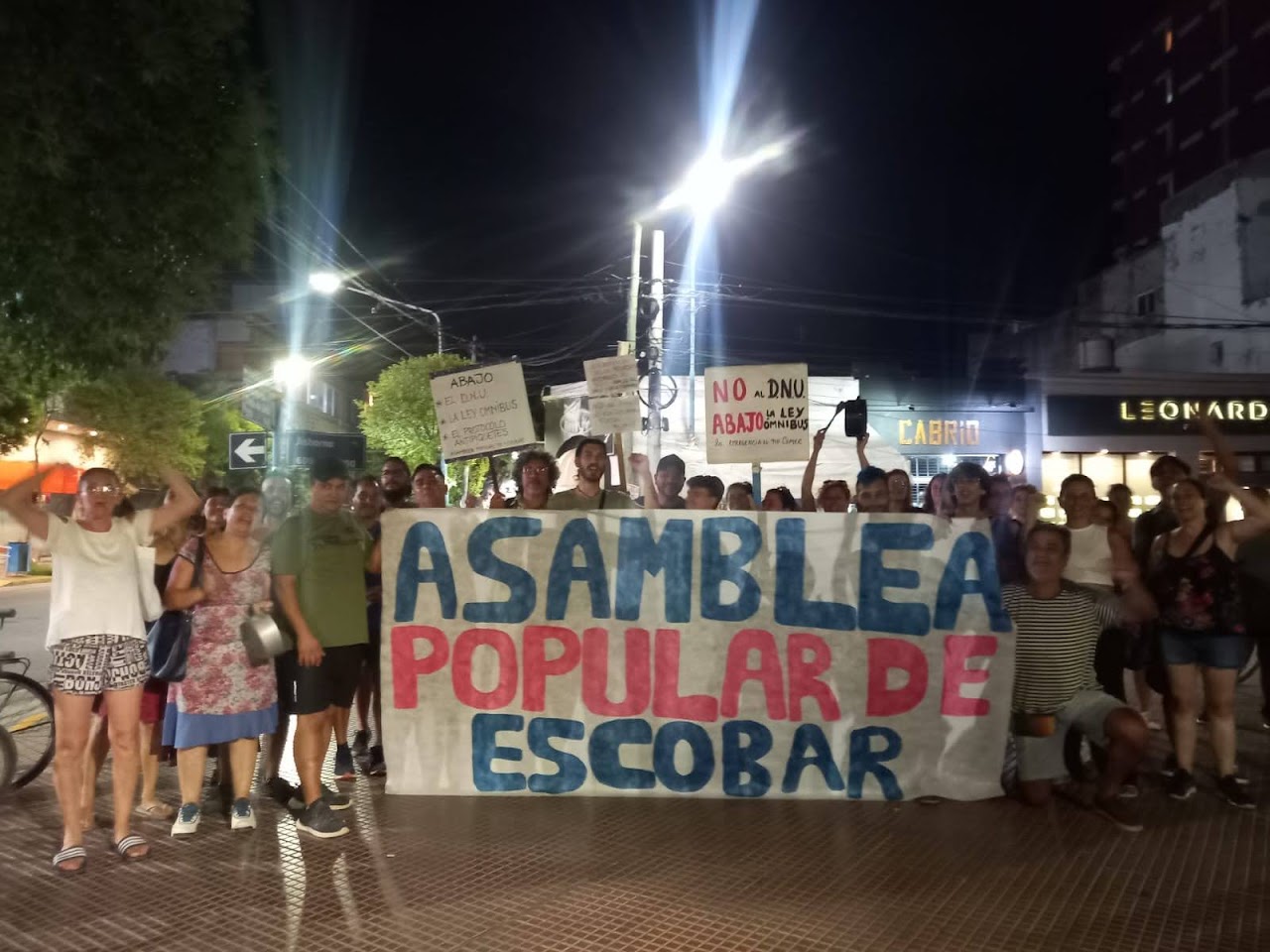 Asamblea Popular abierta de Escobar 